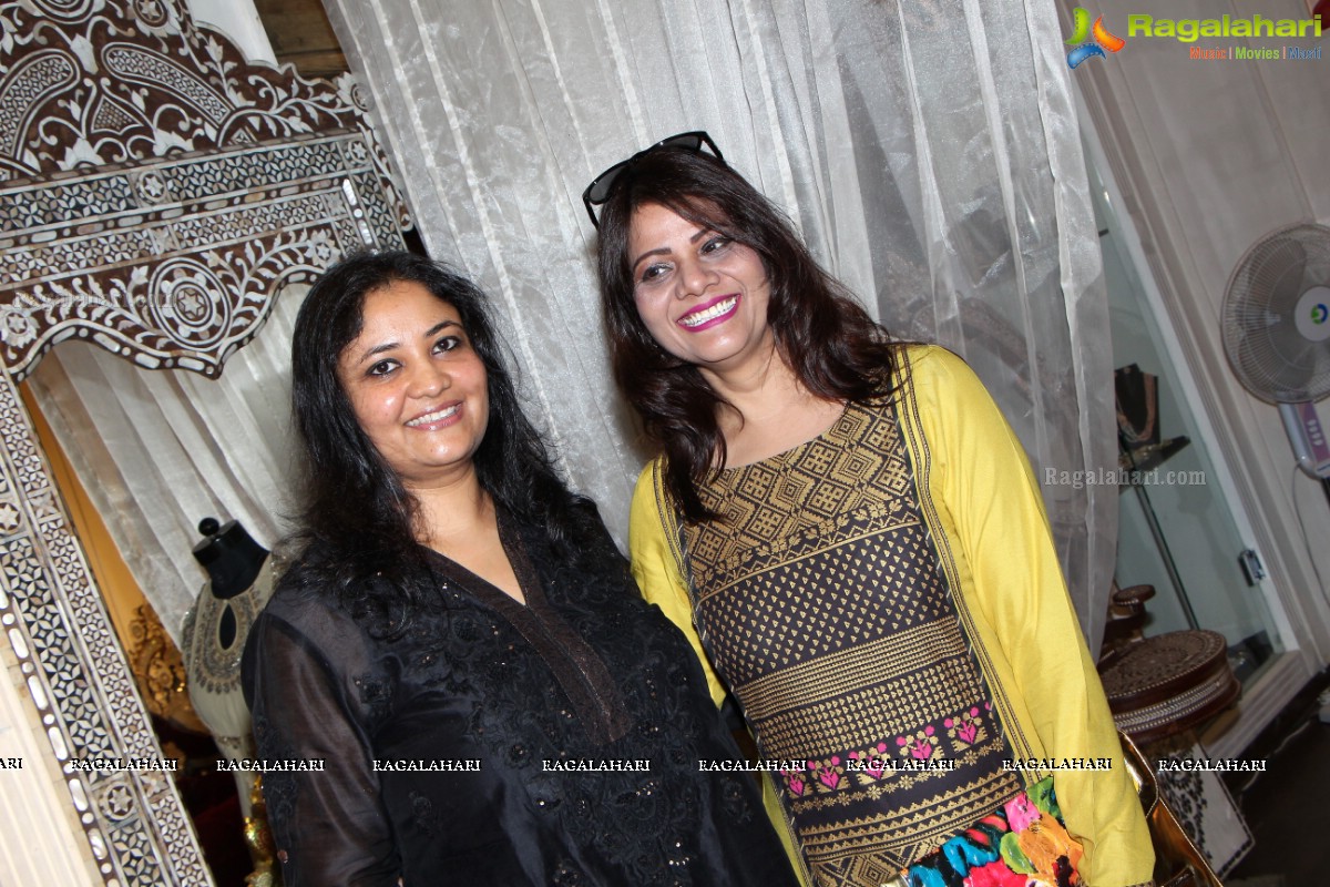 Hitkari Potteries Launch by Sonali Sharma and Poonam Choudhari at Taj Deccan, Hyderabad