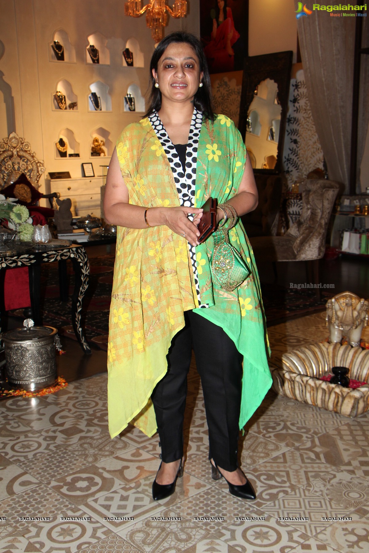 Hitkari Potteries Launch by Sonali Sharma and Poonam Choudhari at Taj Deccan, Hyderabad