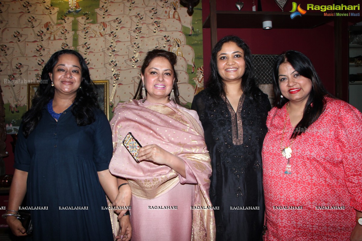 Hitkari Potteries Launch by Sonali Sharma and Poonam Choudhari at Taj Deccan, Hyderabad