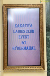 Kakatiya Ladies Club meet with Master Chefs