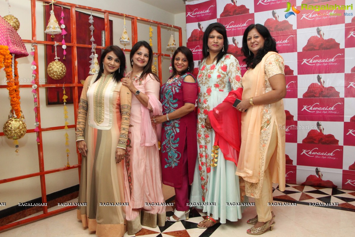 Grand Launch of Khwaaish Designer Exhibition (Jan. 2017) at Taj Krishna, Hyderabad