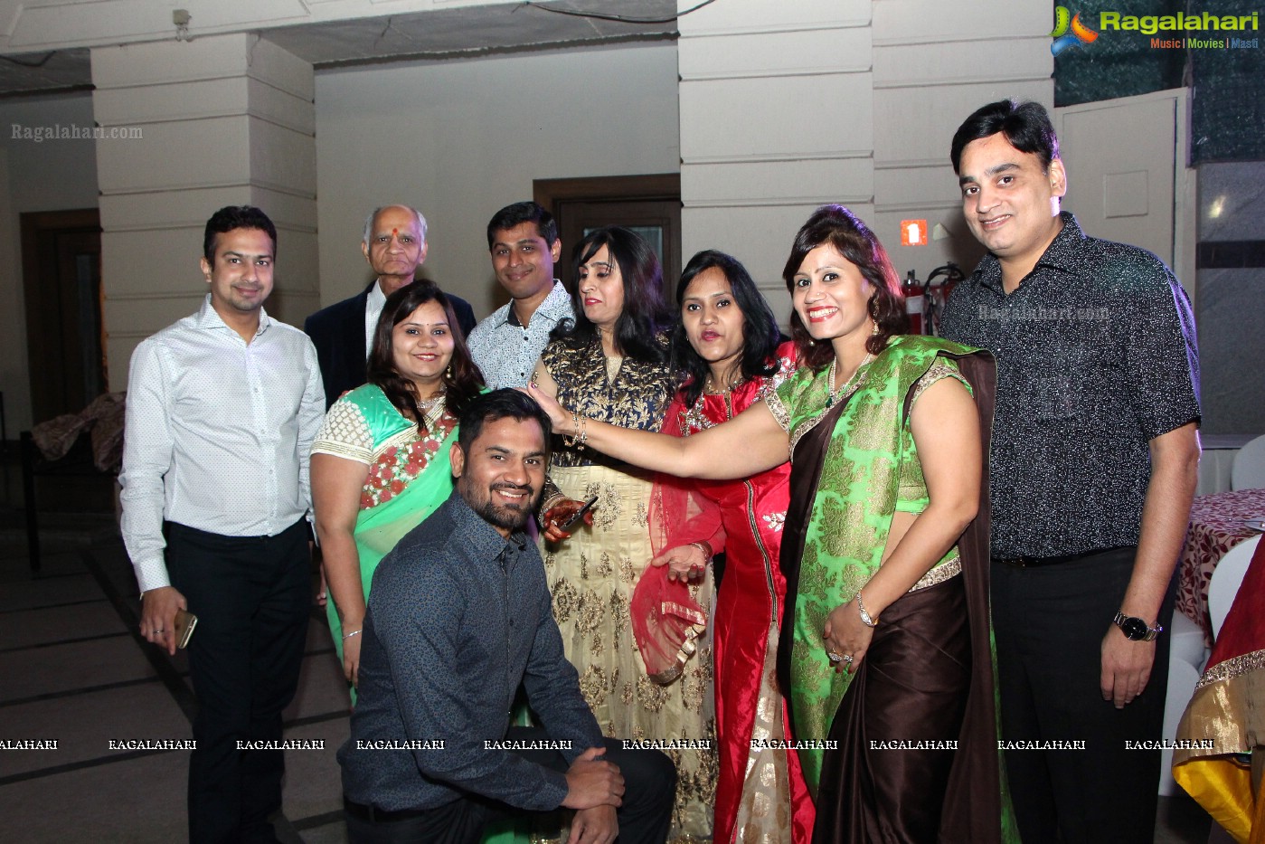 Kushal (Brother of Actress Ashmita) - Shivani Wedding Reception, Hyder Mahal at ITC Kakatiya