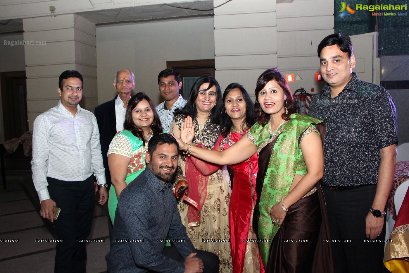 Kushal (Brother of Actress Ashmita) - Shivani Wedding Reception, Hyder Mahal at ITC Kakatiya