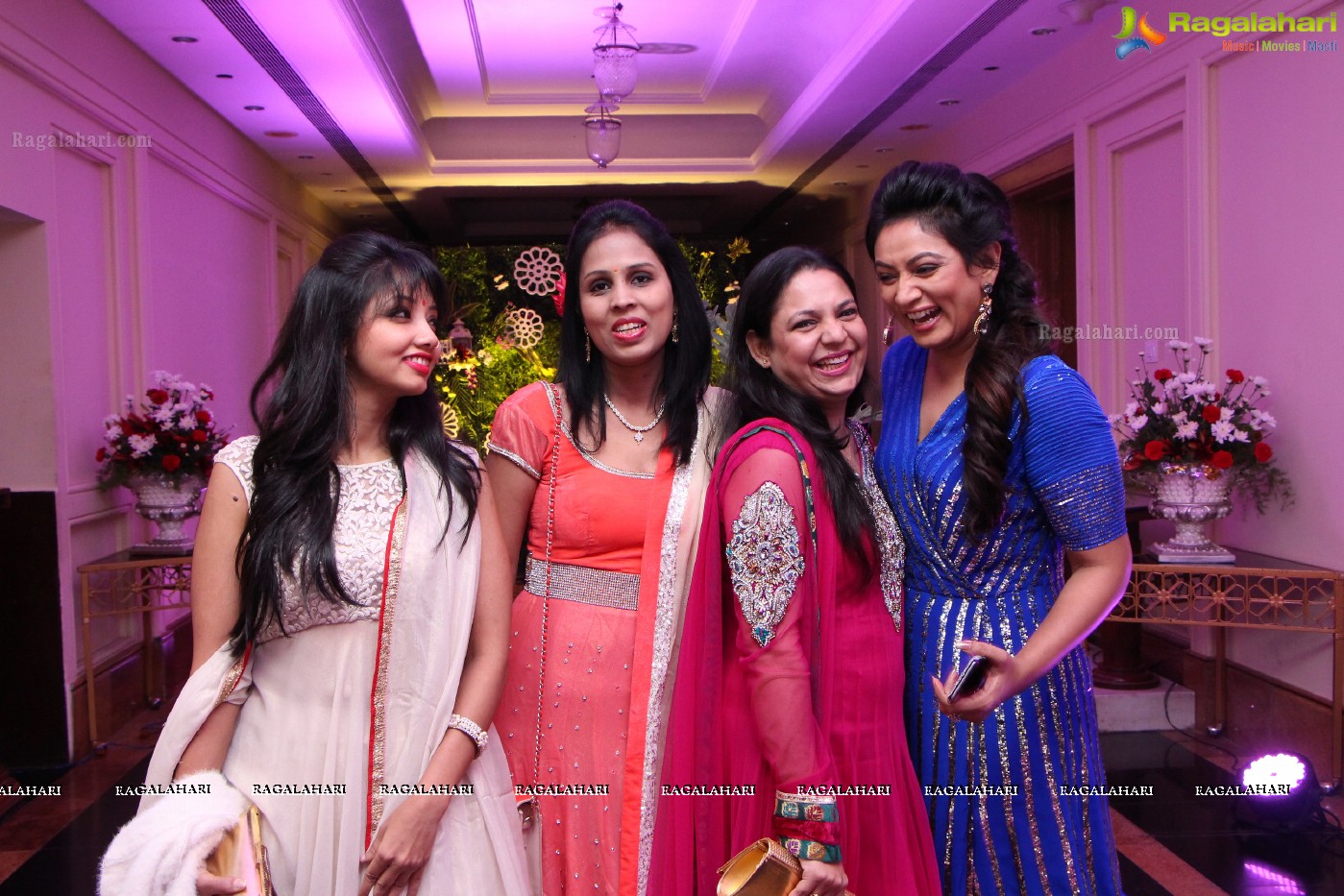 Kushal (Brother of Actress Ashmita) - Shivani Wedding Reception, Hyder Mahal at ITC Kakatiya