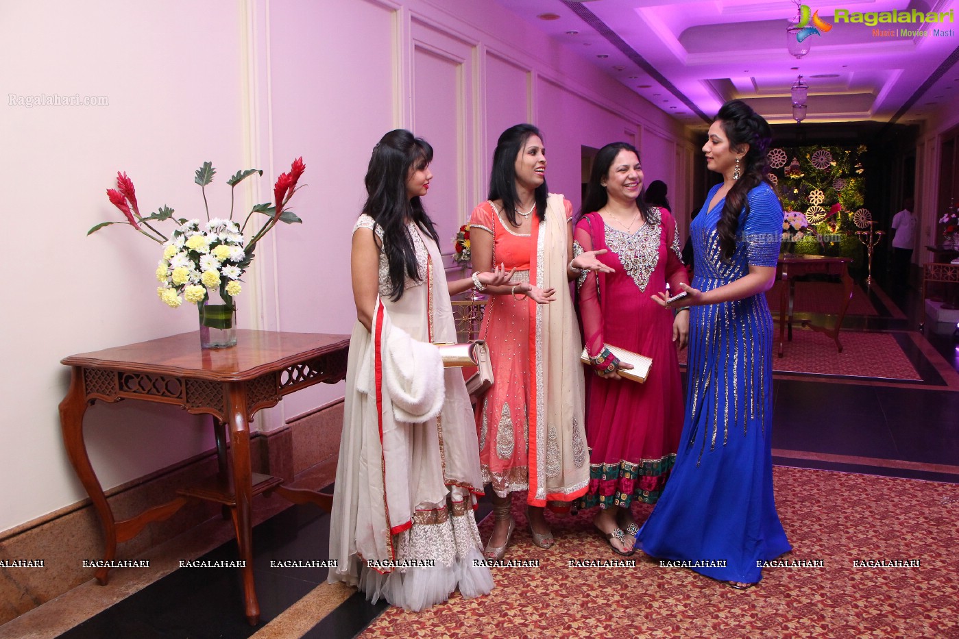 Kushal (Brother of Actress Ashmita) - Shivani Wedding Reception, Hyder Mahal at ITC Kakatiya