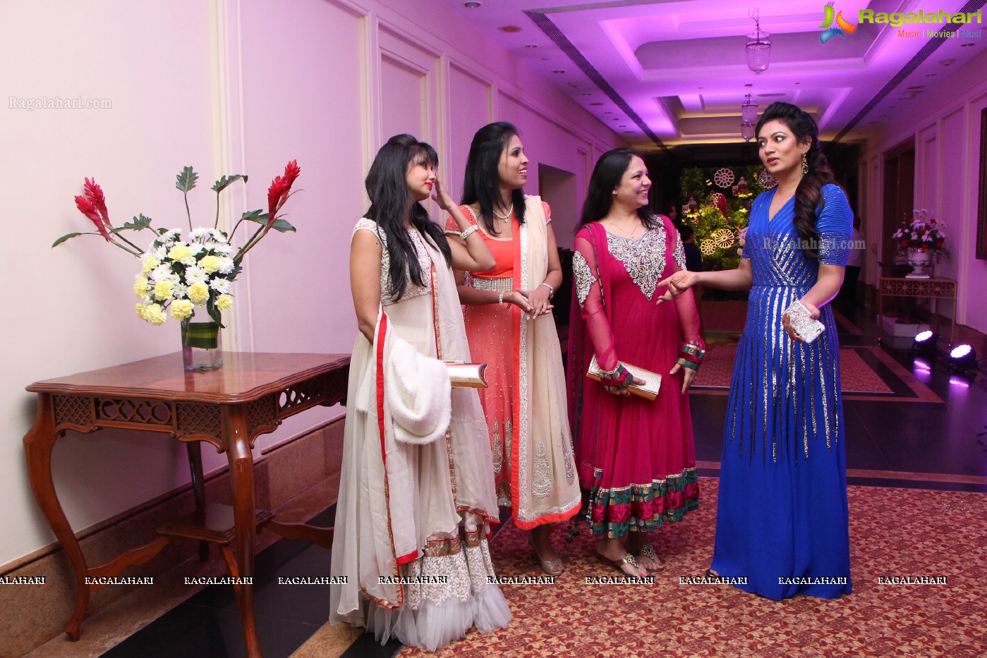 Kushal (Brother of Actress Ashmita) - Shivani Wedding Reception, Hyder Mahal at ITC Kakatiya