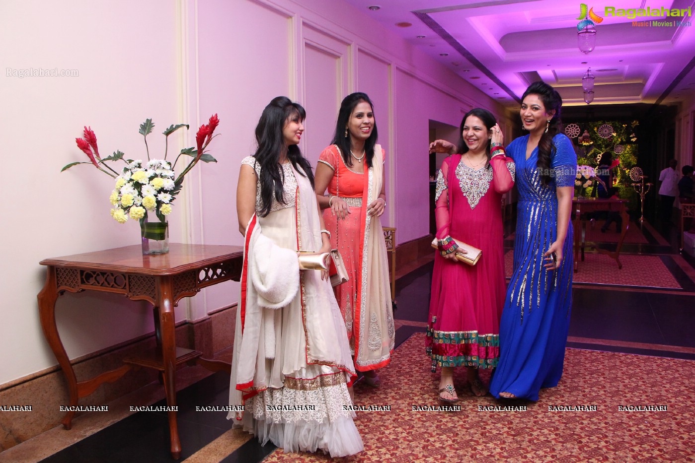 Kushal (Brother of Actress Ashmita) - Shivani Wedding Reception, Hyder Mahal at ITC Kakatiya