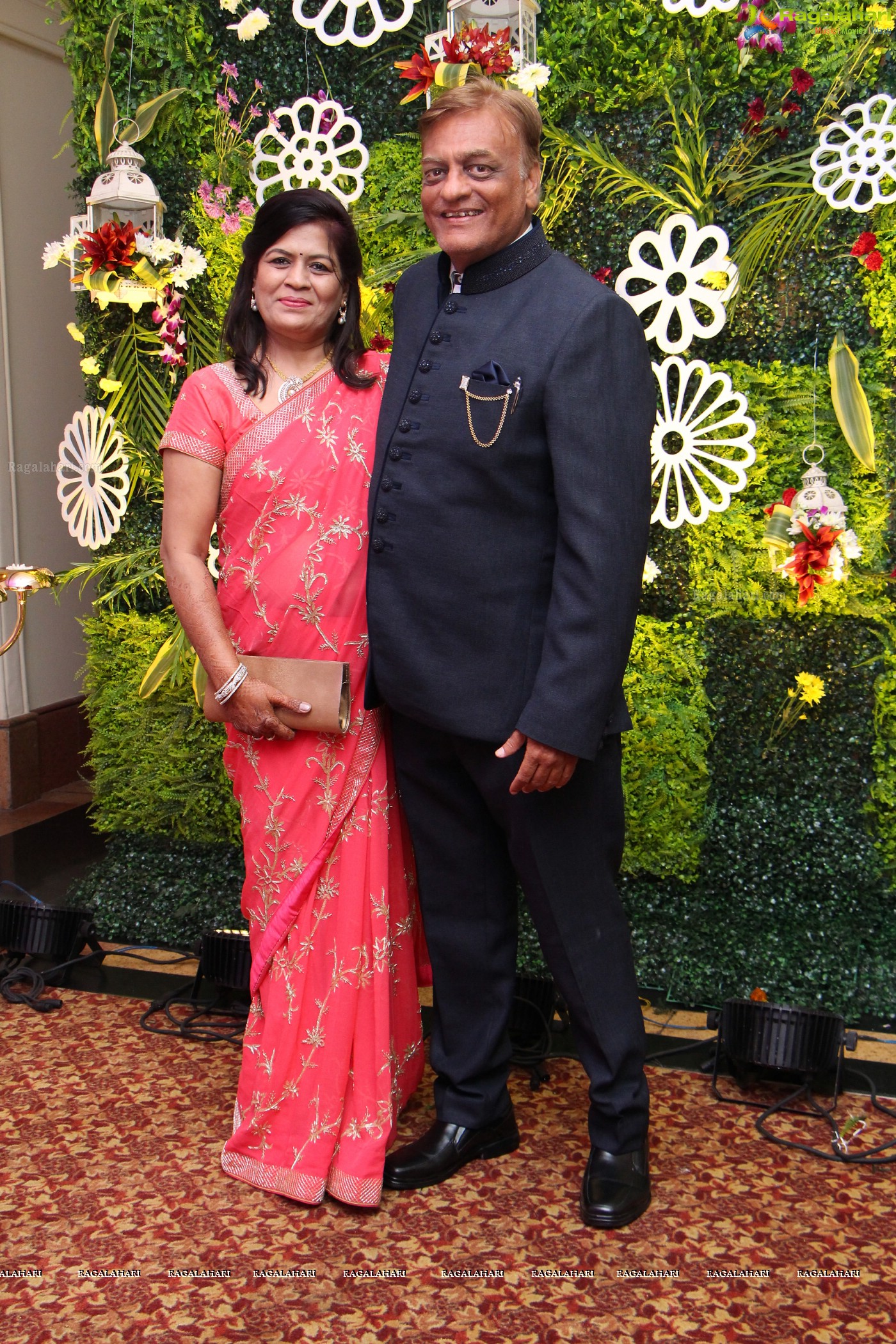 Kushal (Brother of Actress Ashmita) - Shivani Wedding Reception, Hyder Mahal at ITC Kakatiya