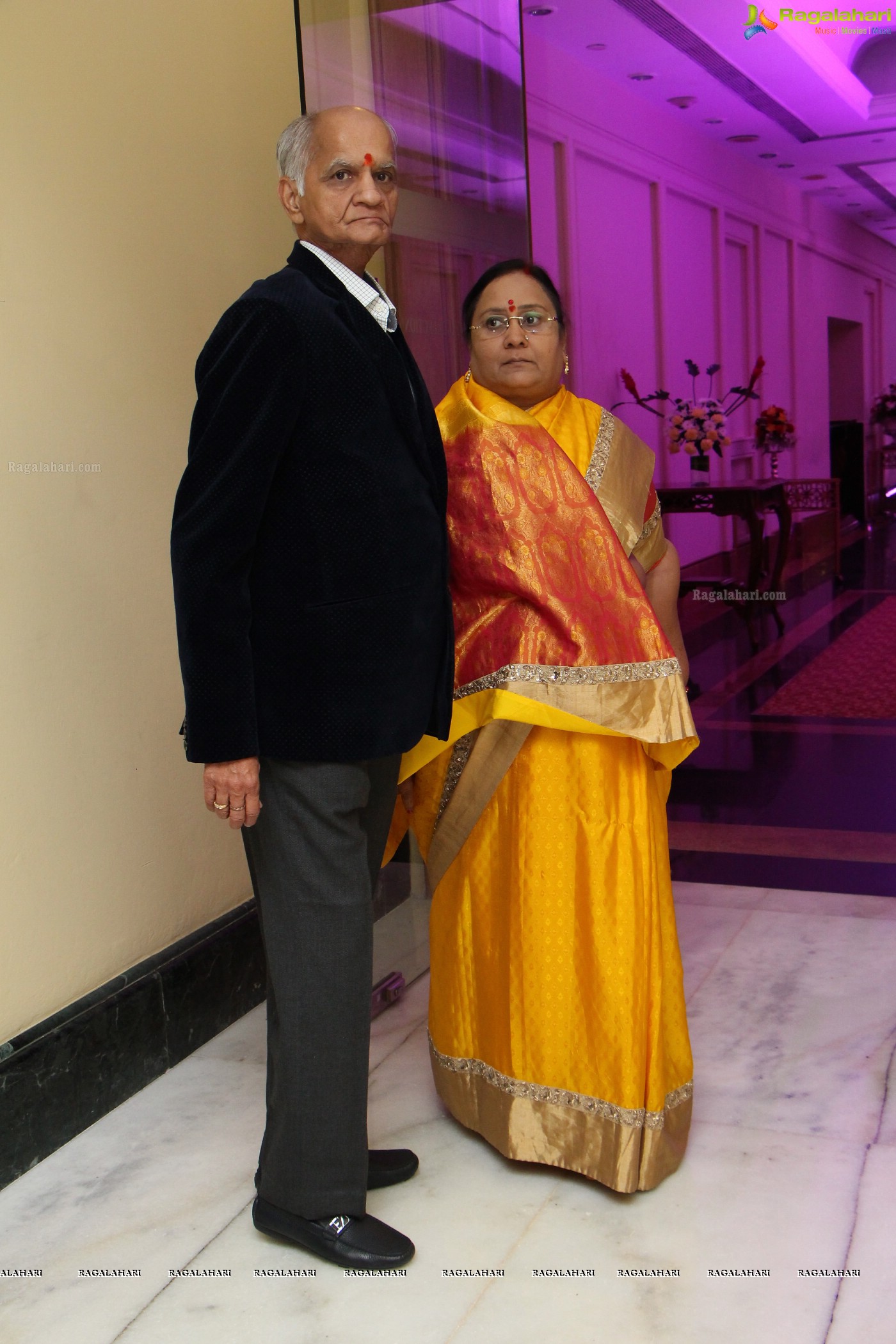 Kushal (Brother of Actress Ashmita) - Shivani Wedding Reception, Hyder Mahal at ITC Kakatiya