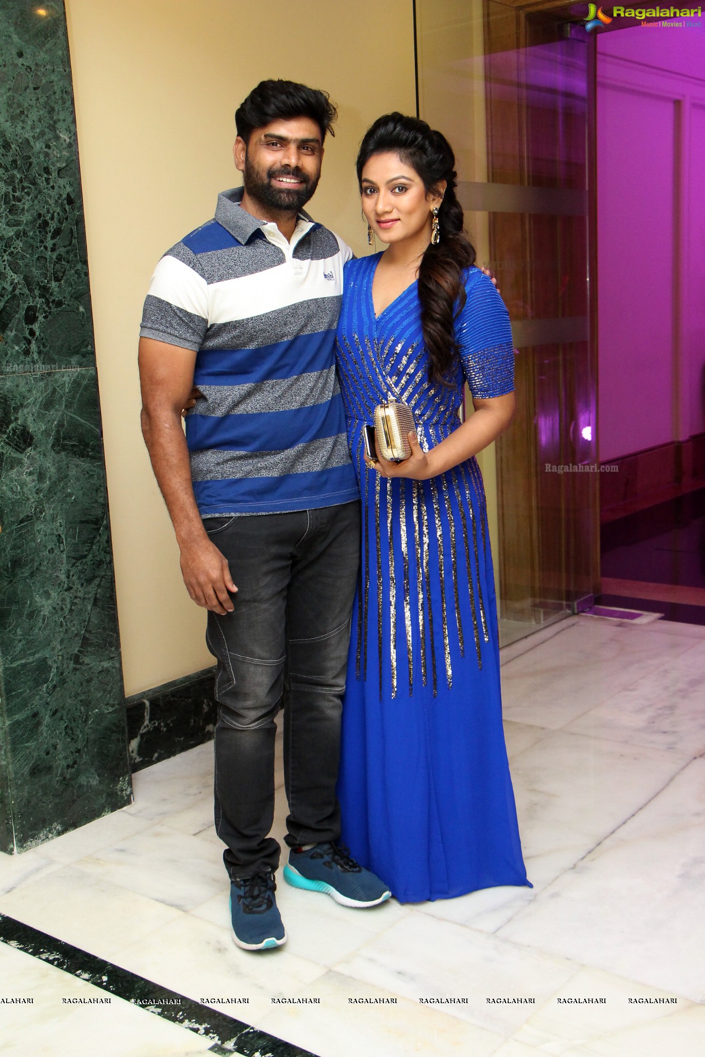 Kushal (Brother of Actress Ashmita) - Shivani Wedding Reception, Hyder Mahal at ITC Kakatiya