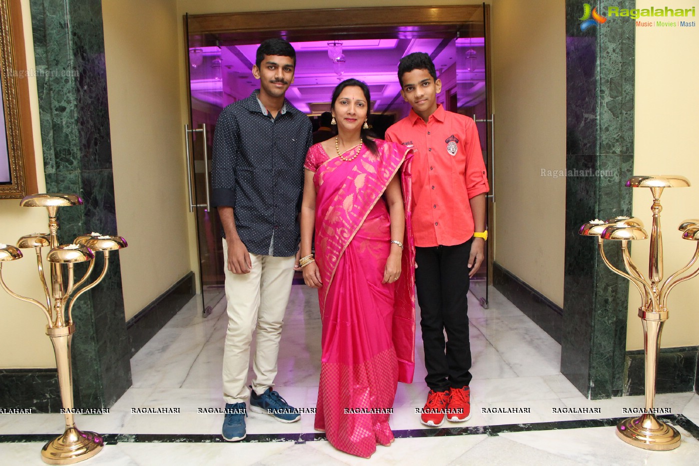 Kushal (Brother of Actress Ashmita) - Shivani Wedding Reception, Hyder Mahal at ITC Kakatiya