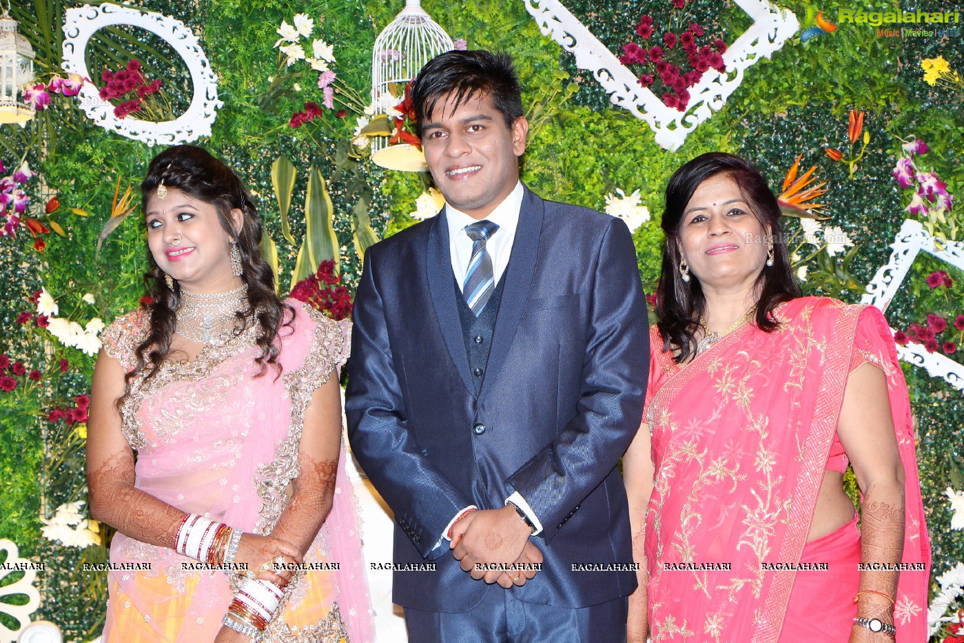 Kushal (Brother of Actress Ashmita) - Shivani Wedding Reception, Hyder Mahal at ITC Kakatiya