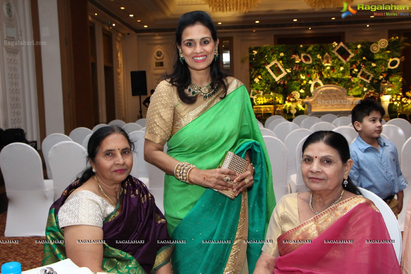 Kushal (Brother of Actress Ashmita) - Shivani Wedding Reception, Hyder Mahal at ITC Kakatiya