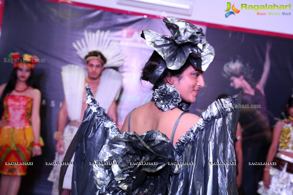 La Moda Futurista - Lakhotia Carnival 2017 Fashion Show at Lakhotia Institute, Banjara Hills, Hyderabad