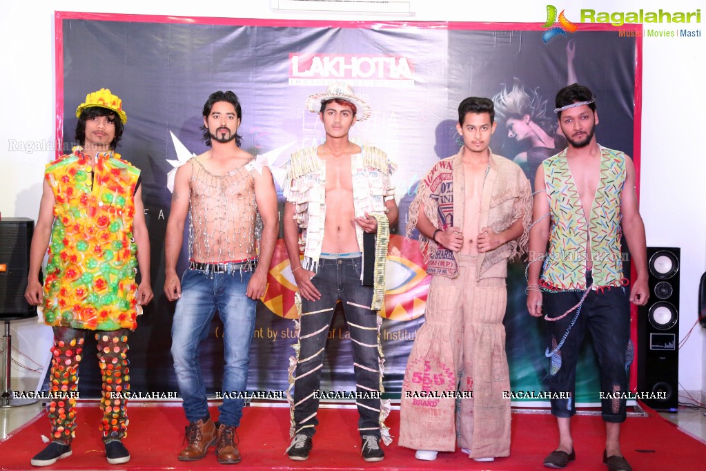 La Moda Futurista - Lakhotia Carnival 2017 Fashion Show at Lakhotia Institute, Banjara Hills, Hyderabad