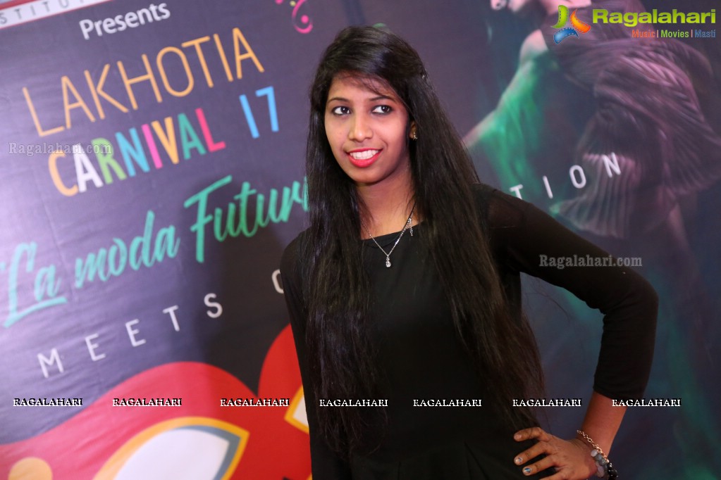 La Moda Futurista - Lakhotia Carnival 2017 Fashion Show at Lakhotia Institute, Banjara Hills, Hyderabad