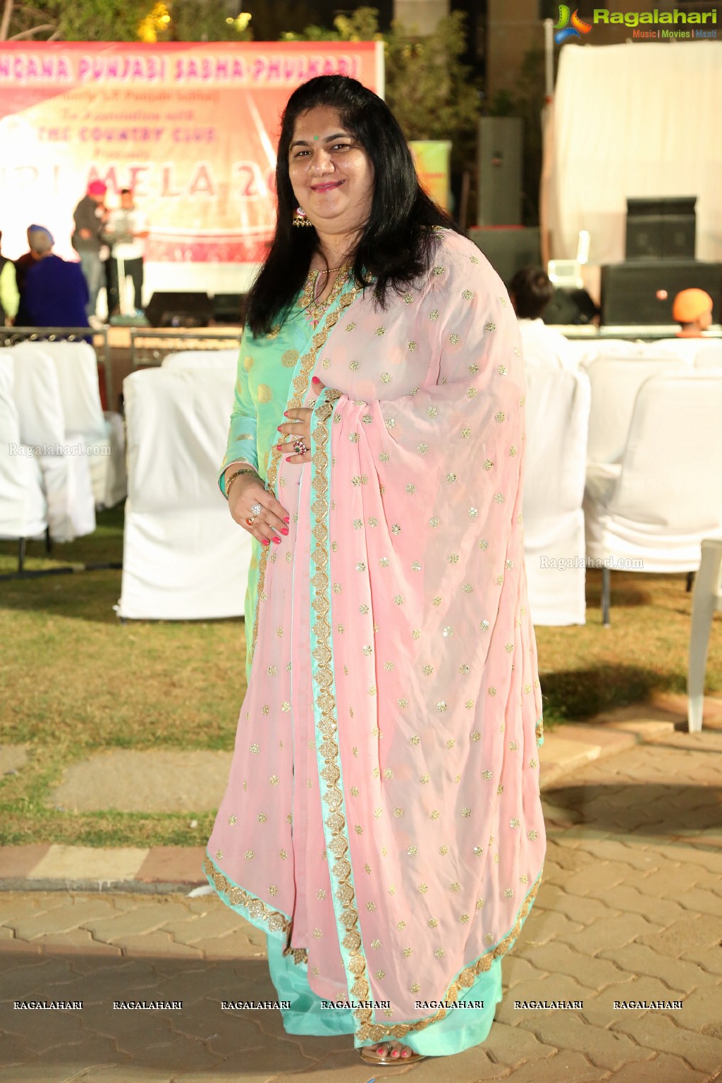 Lohri Mela by Telangana Punjabi Sabha Phulkari at Country Club, Begumpet, Hyderabad