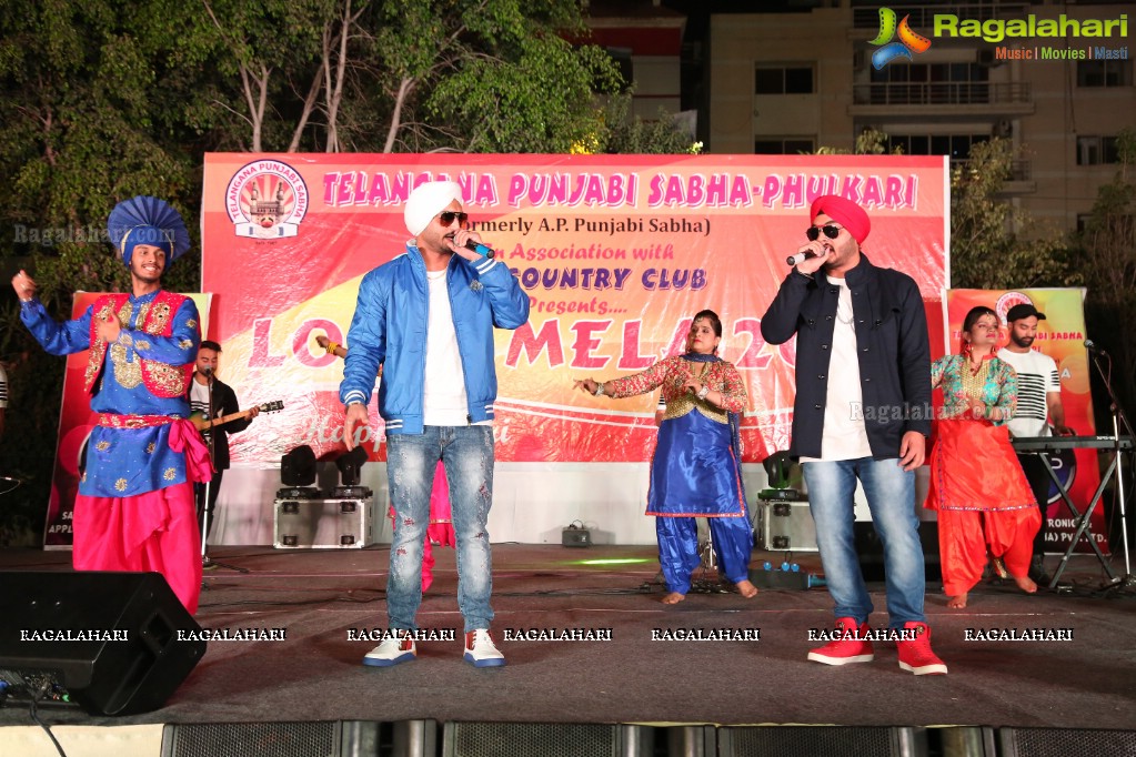 Lohri Mela by Telangana Punjabi Sabha Phulkari at Country Club, Begumpet, Hyderabad