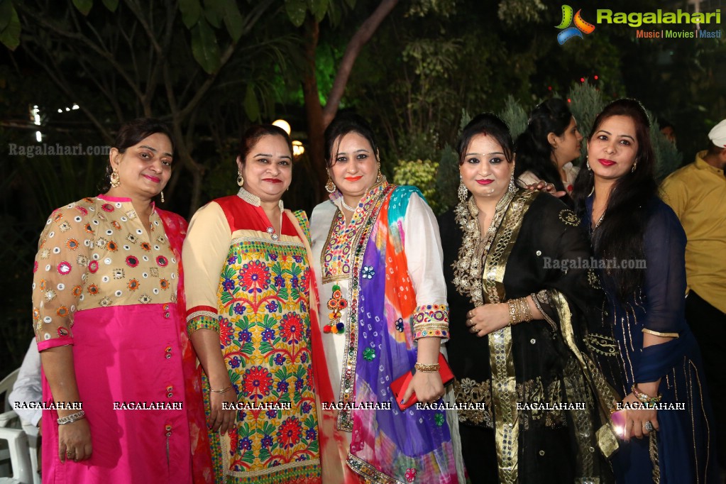 Lohri Mela by Telangana Punjabi Sabha Phulkari at Country Club, Begumpet, Hyderabad