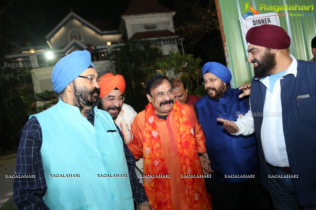 Lohri Mela by Telangana Punjabi Sabha Phulkari at Country Club, Begumpet, Hyderabad