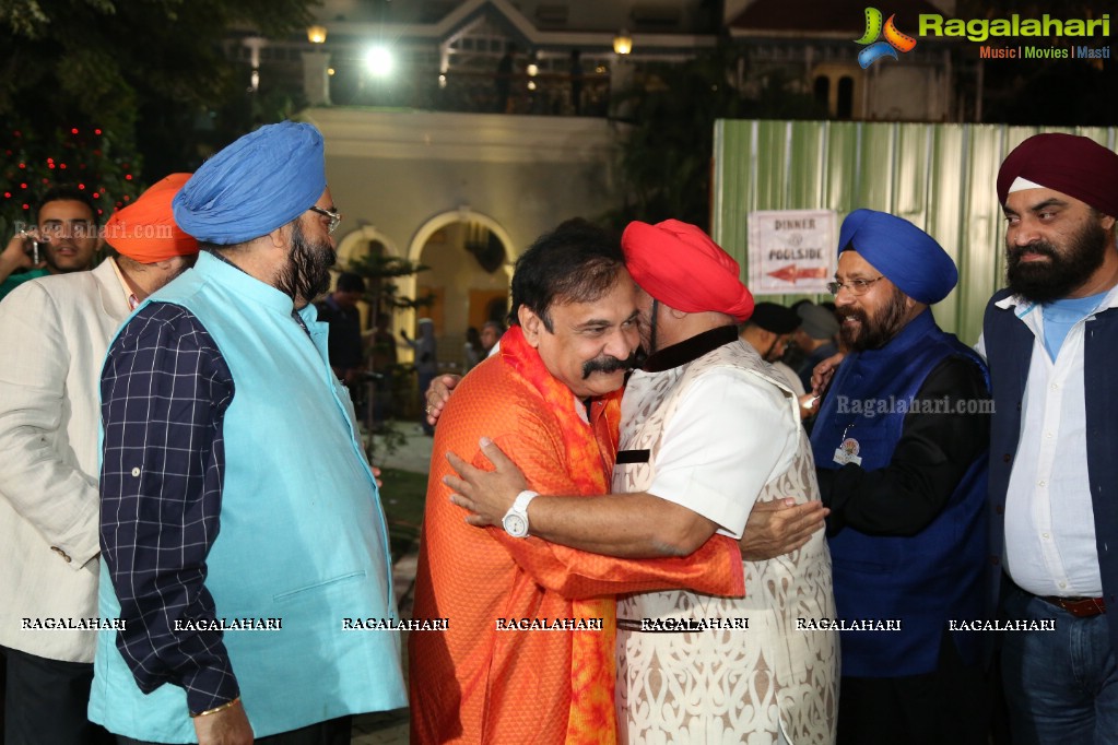 Lohri Mela by Telangana Punjabi Sabha Phulkari at Country Club, Begumpet, Hyderabad