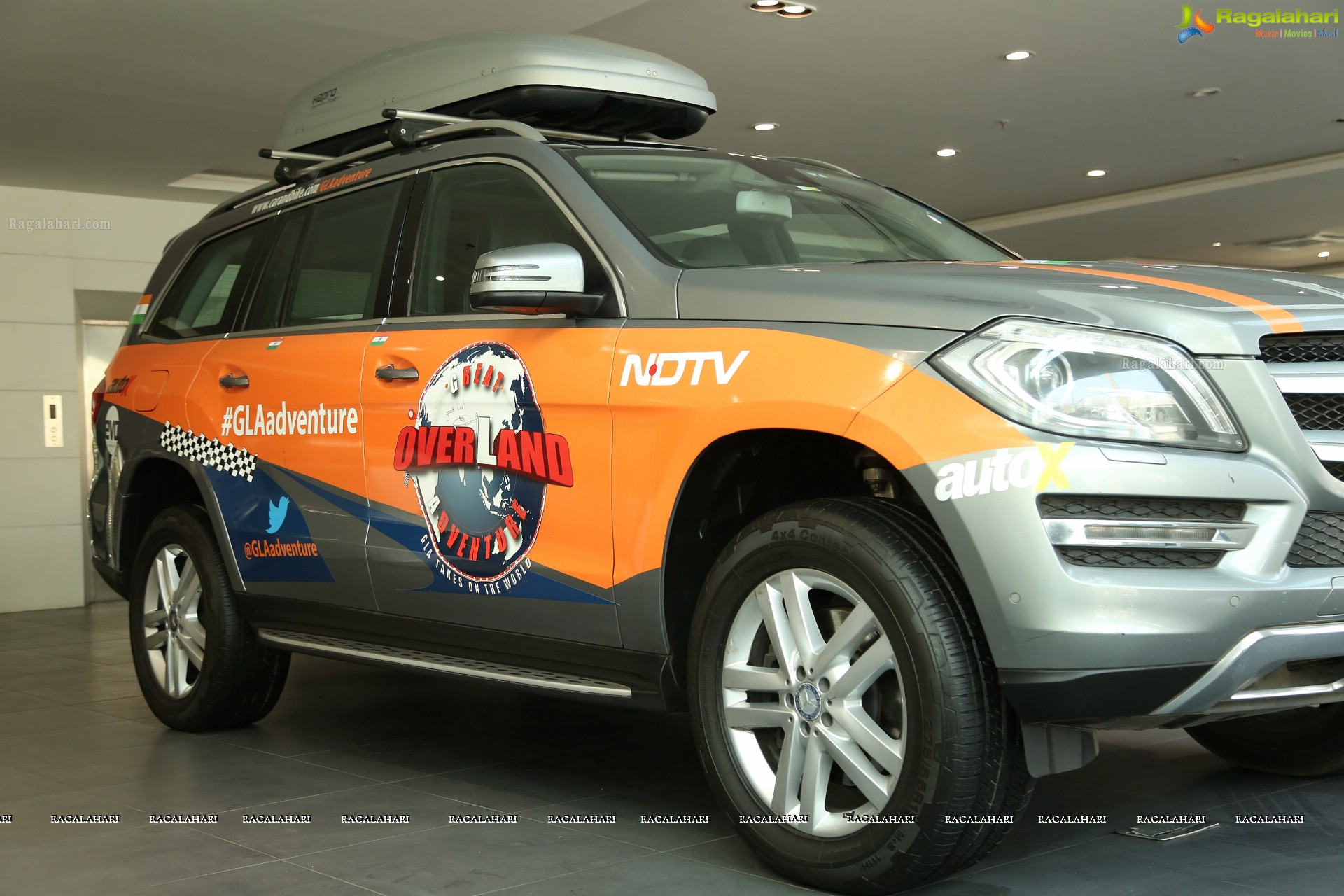Exclusive Media Showcase of GLA Adventure Tour Vehicles at Mahavir Motors - Mercedes Benz, Kavuri Hills, Hyderabad