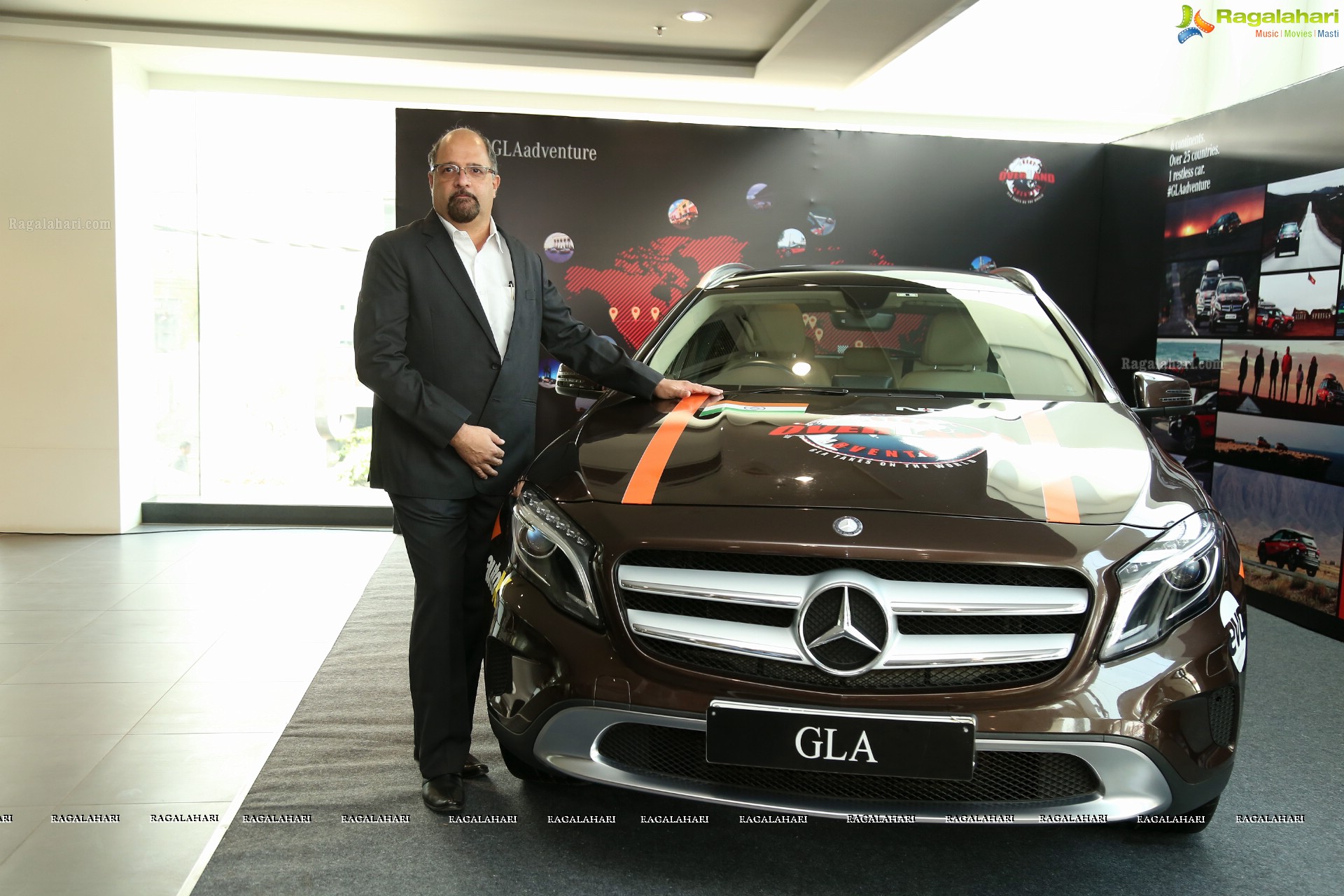 Exclusive Media Showcase of GLA Adventure Tour Vehicles at Mahavir Motors - Mercedes Benz, Kavuri Hills, Hyderabad