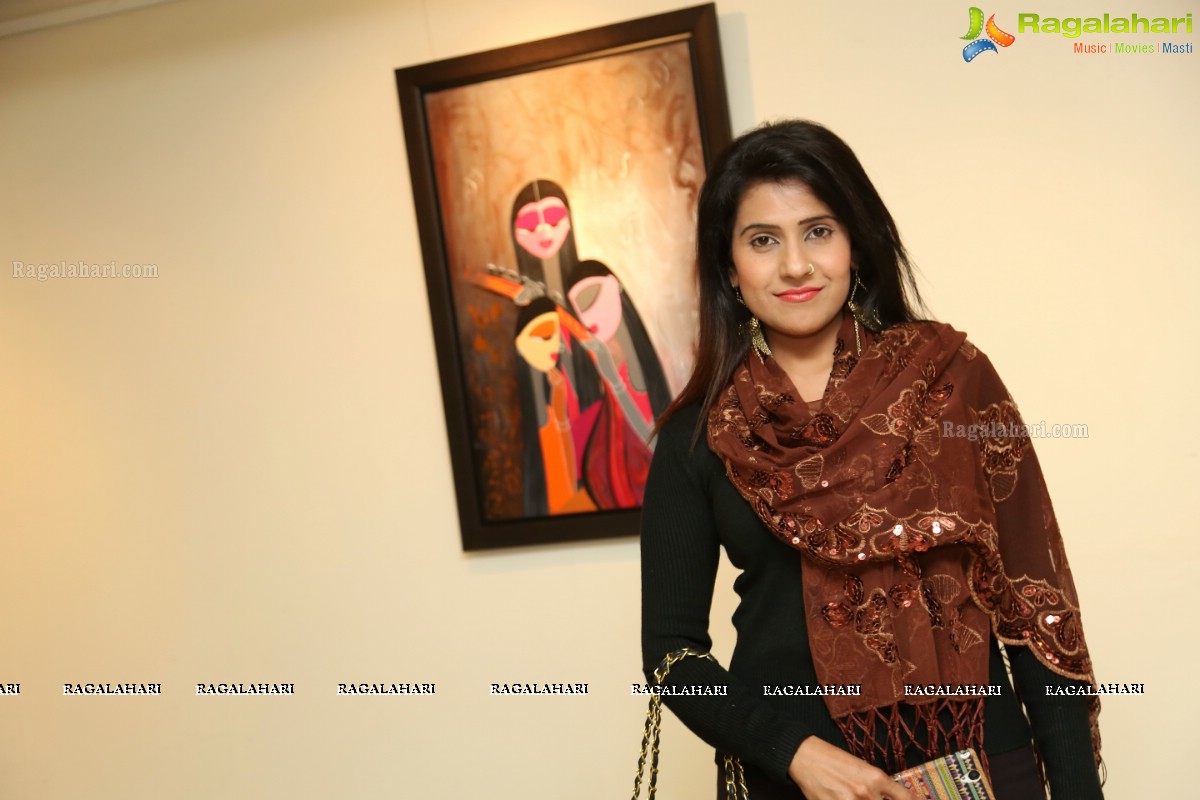 Cryptic Thoughts - Art Exhibition by Rangoli Garg at Muse Art Gallery