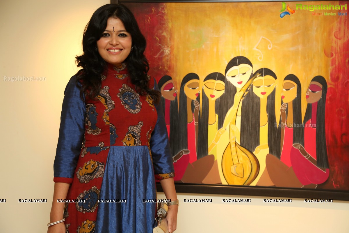 Cryptic Thoughts - Art Exhibition by Rangoli Garg at Muse Art Gallery