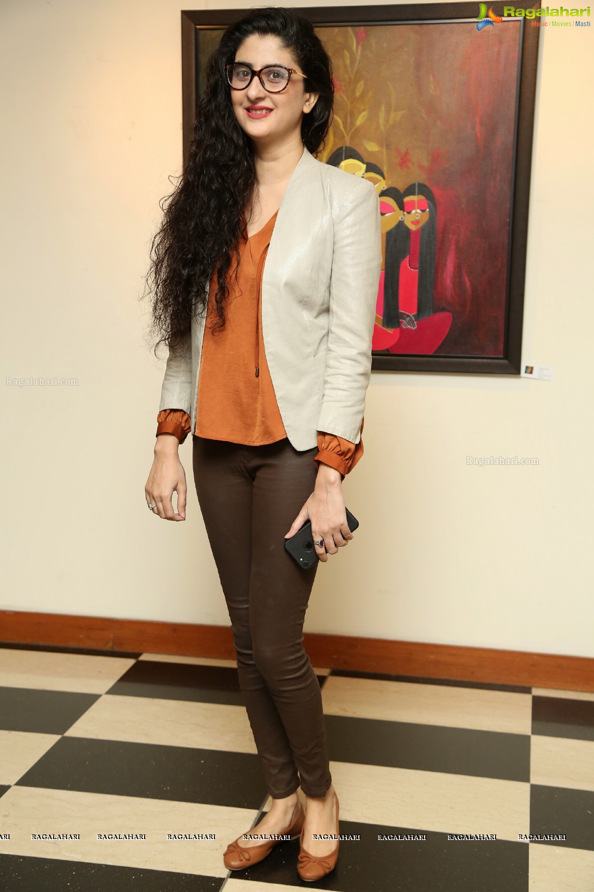 Cryptic Thoughts - Art Exhibition by Rangoli Garg at Muse Art Gallery