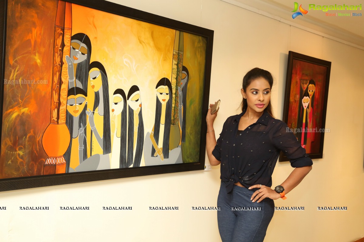 Cryptic Thoughts - Art Exhibition by Rangoli Garg at Muse Art Gallery