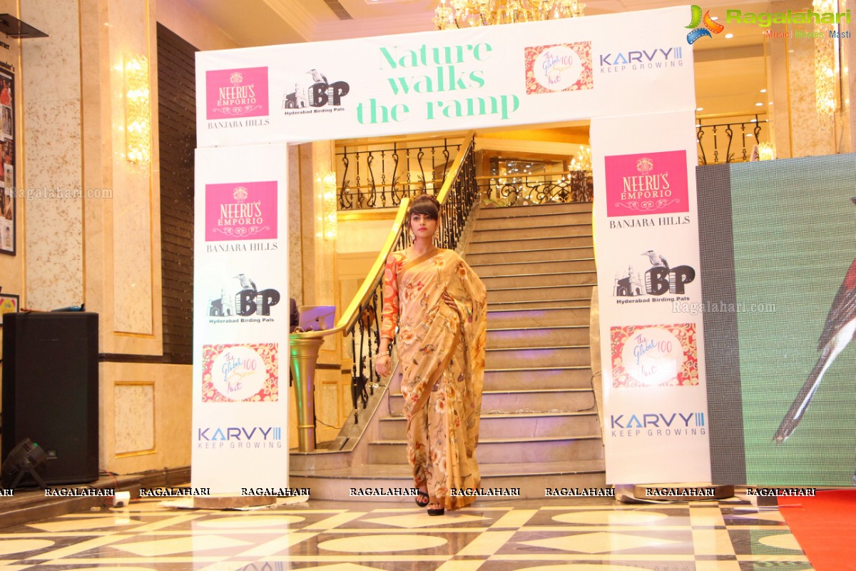 Nature Walks The Ramp - Grand Fashion Show by Neeru's at Neeru's Emporio, Banjara Hills, Hyderabad