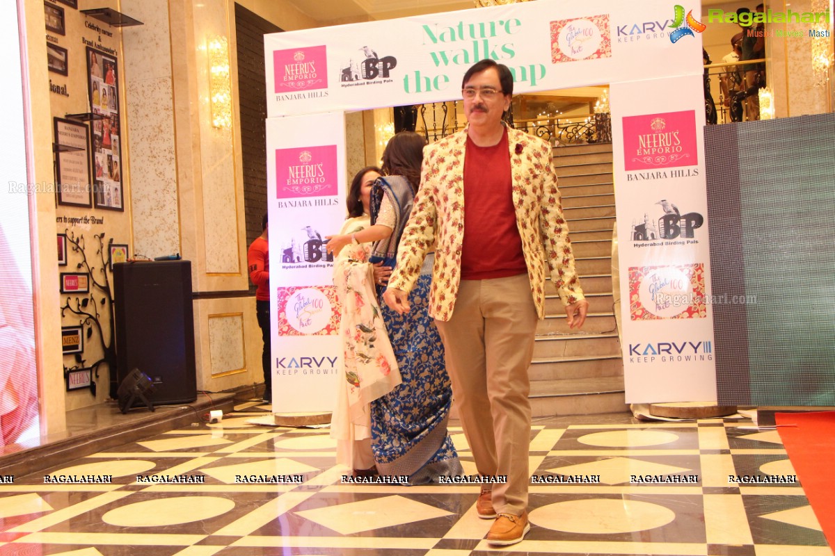 Nature Walks The Ramp - Grand Fashion Show by Neeru's at Neeru's Emporio, Banjara Hills, Hyderabad