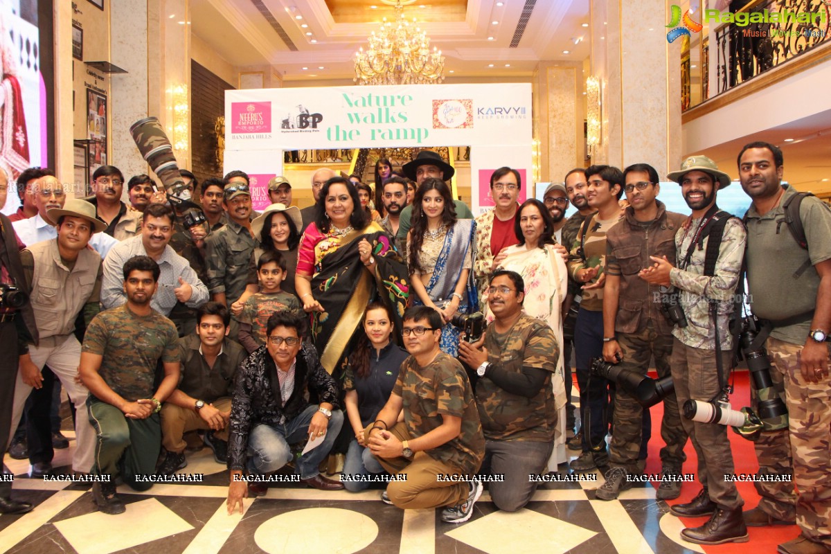 Nature Walks The Ramp - Grand Fashion Show by Neeru's at Neeru's Emporio, Banjara Hills, Hyderabad