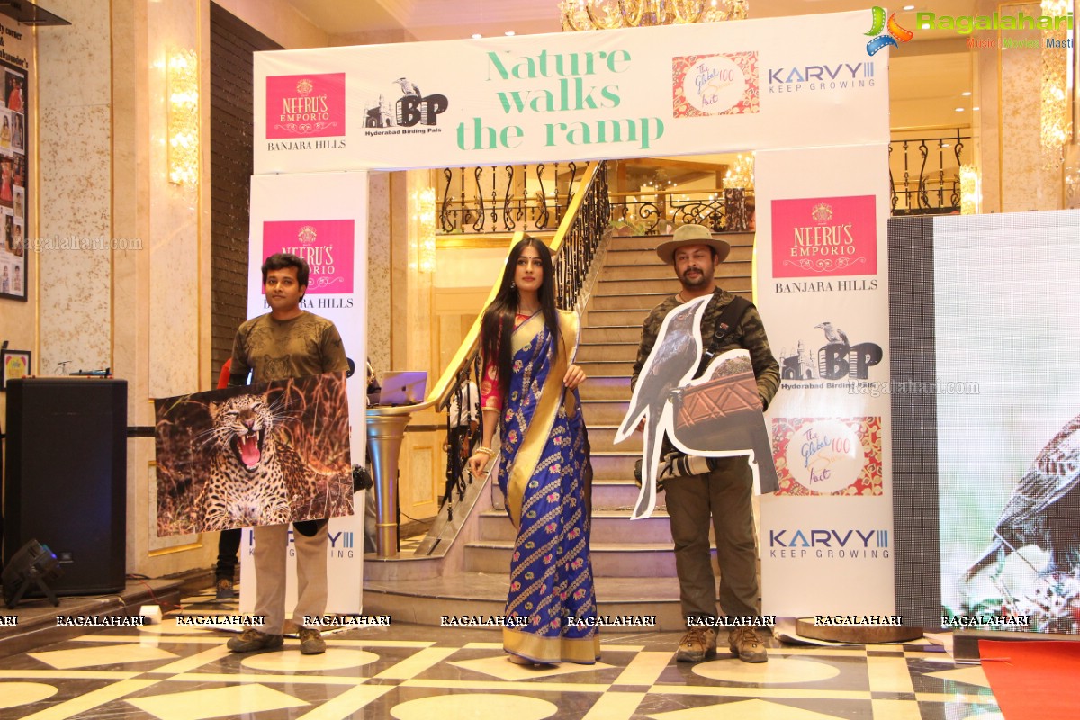Nature Walks The Ramp - Grand Fashion Show by Neeru's at Neeru's Emporio, Banjara Hills, Hyderabad