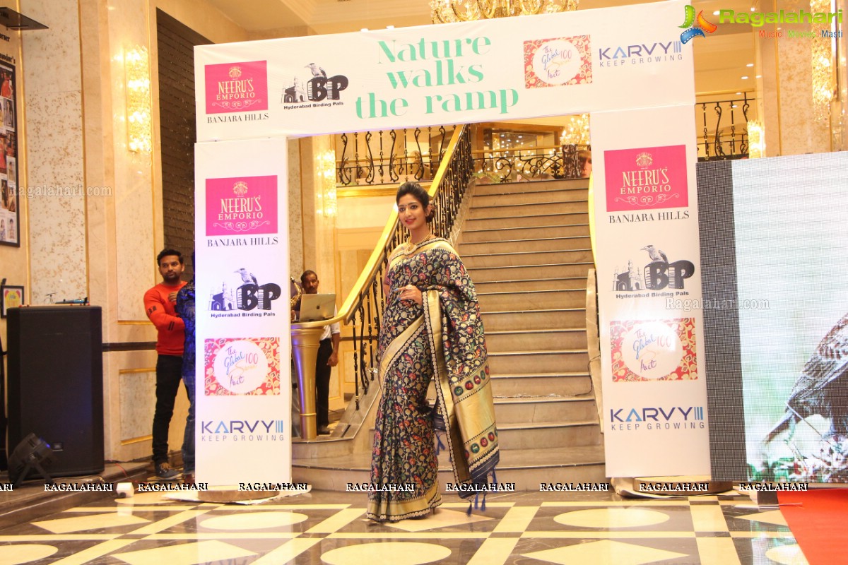 Nature Walks The Ramp - Grand Fashion Show by Neeru's at Neeru's Emporio, Banjara Hills, Hyderabad