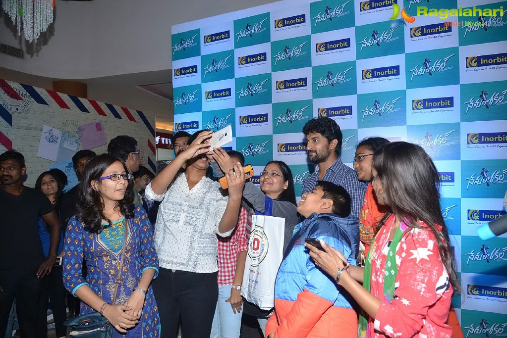 Nenu Local Team at Inorbit Mall, Hyderabad