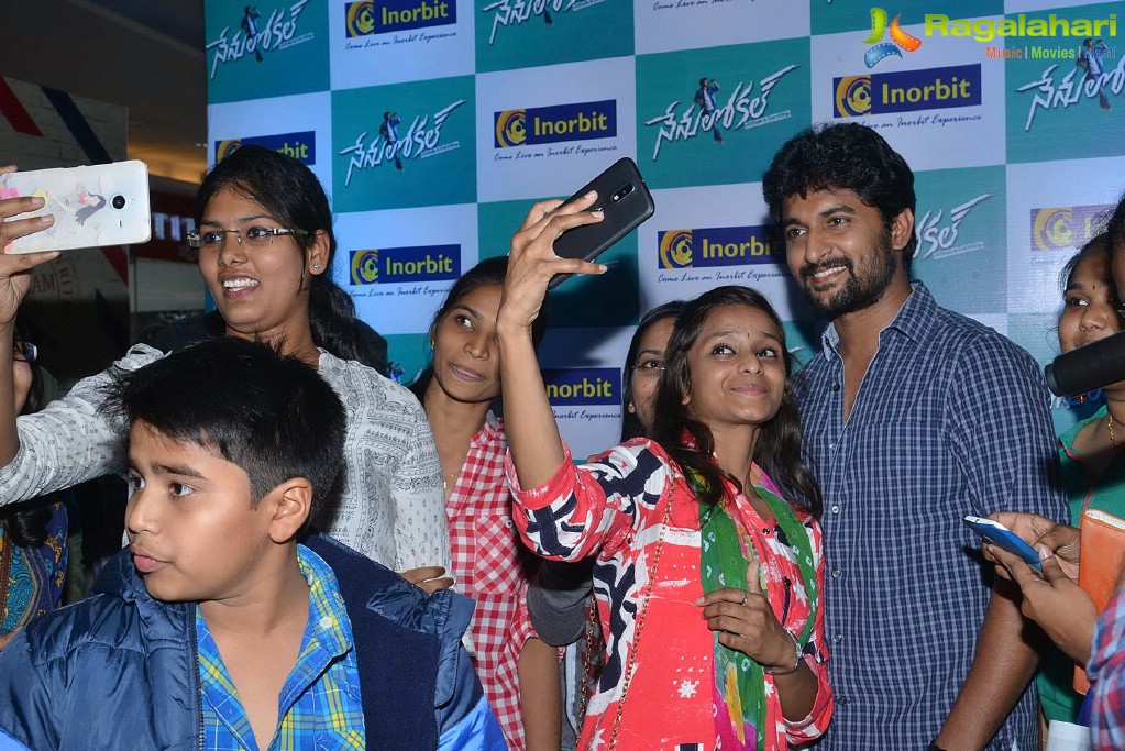 Nenu Local Team at Inorbit Mall, Hyderabad