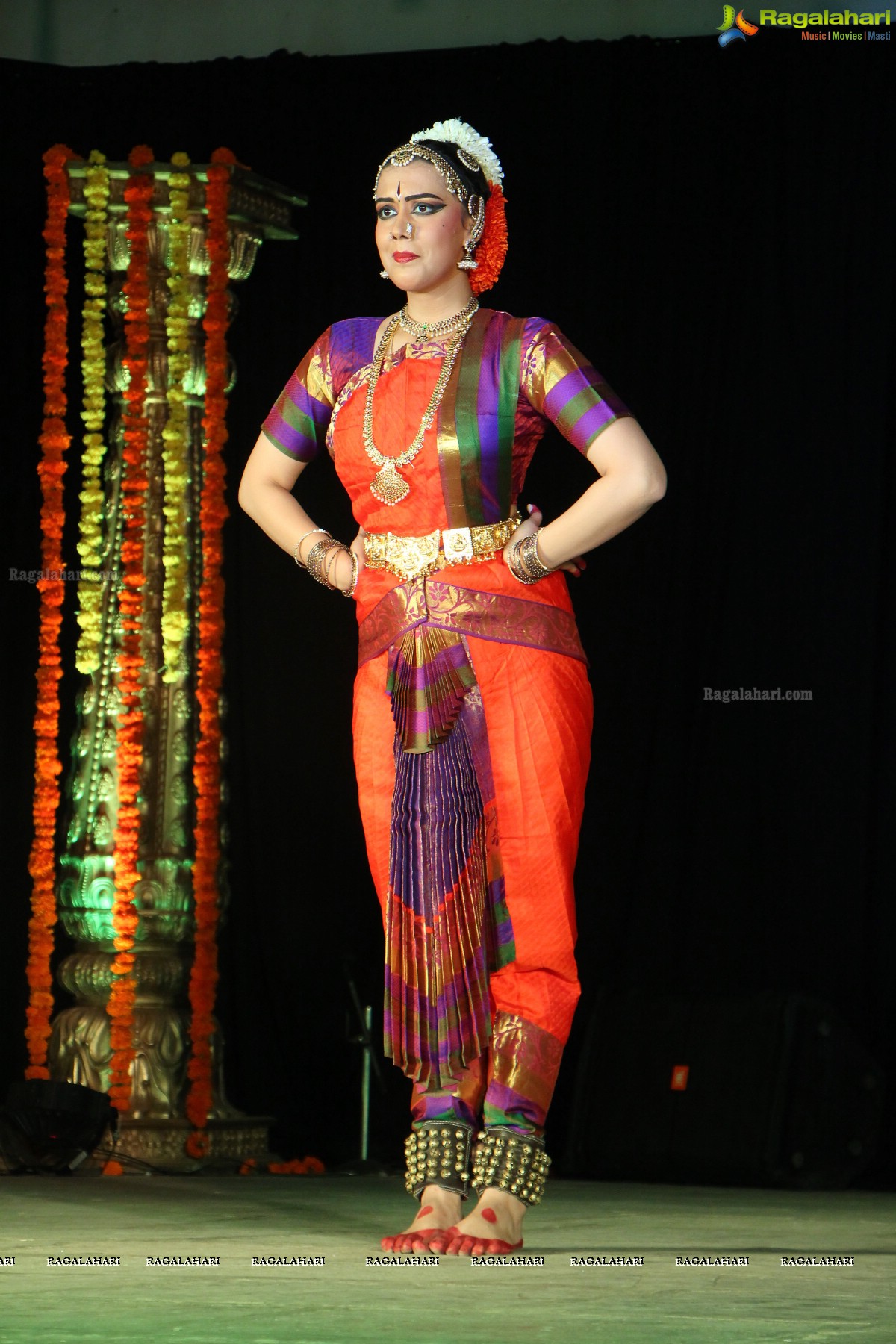 Bharatnatyam Arangetram of Nisha Durr at Keys High School, Hyderabad