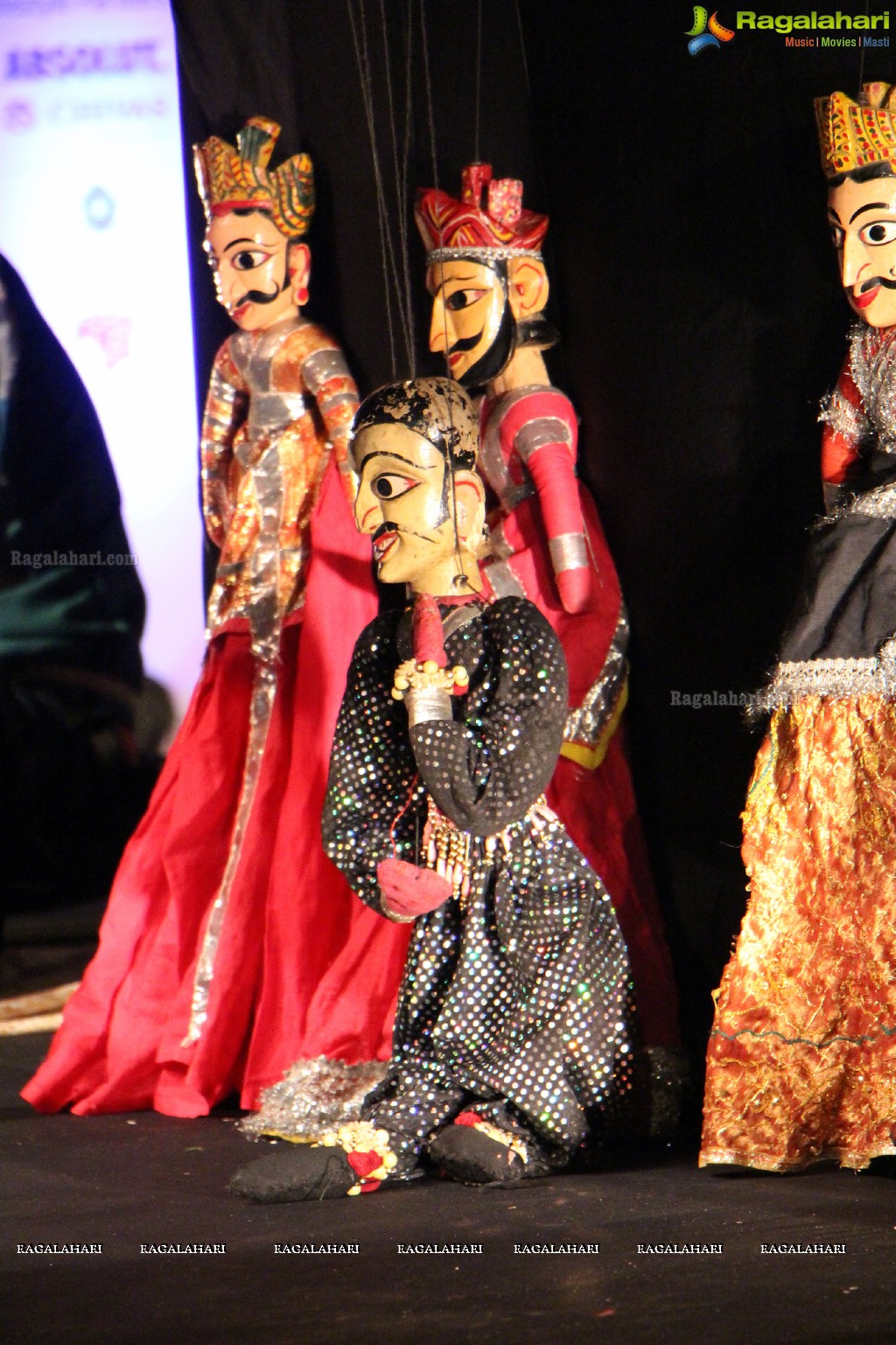 Puppetry Performance - A Workshop Kathputli Performance by Jagadish Bhatt and Troupe at Rock Heights, Hitec City, Hyderabad
