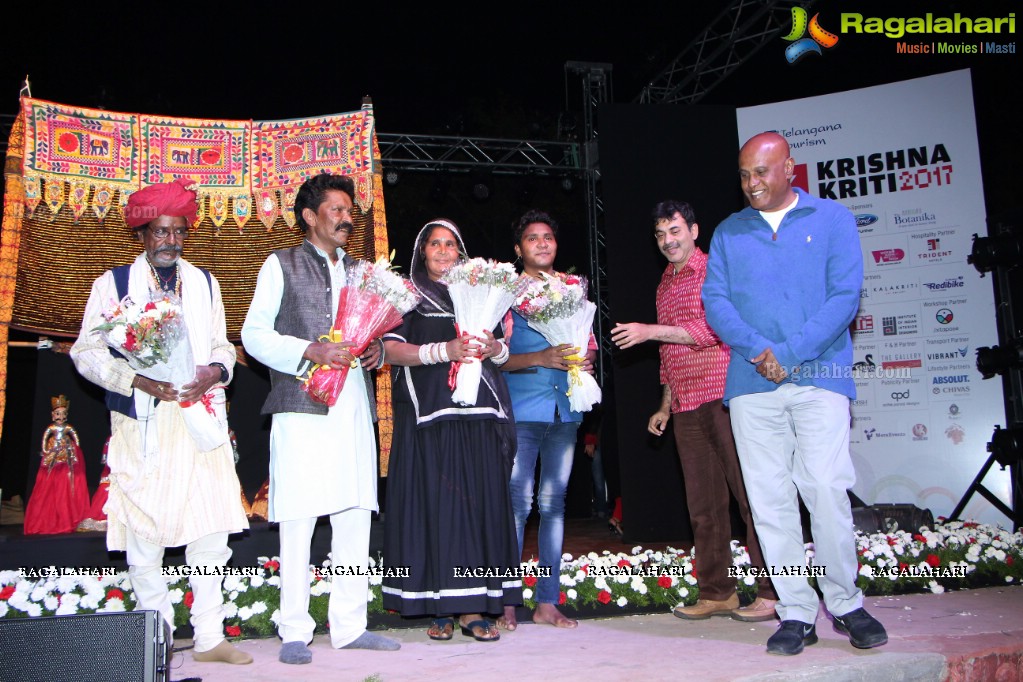 Puppetry Performance - A Workshop Kathputli Performance by Jagadish Bhatt and Troupe at Rock Heights, Hitec City, Hyderabad