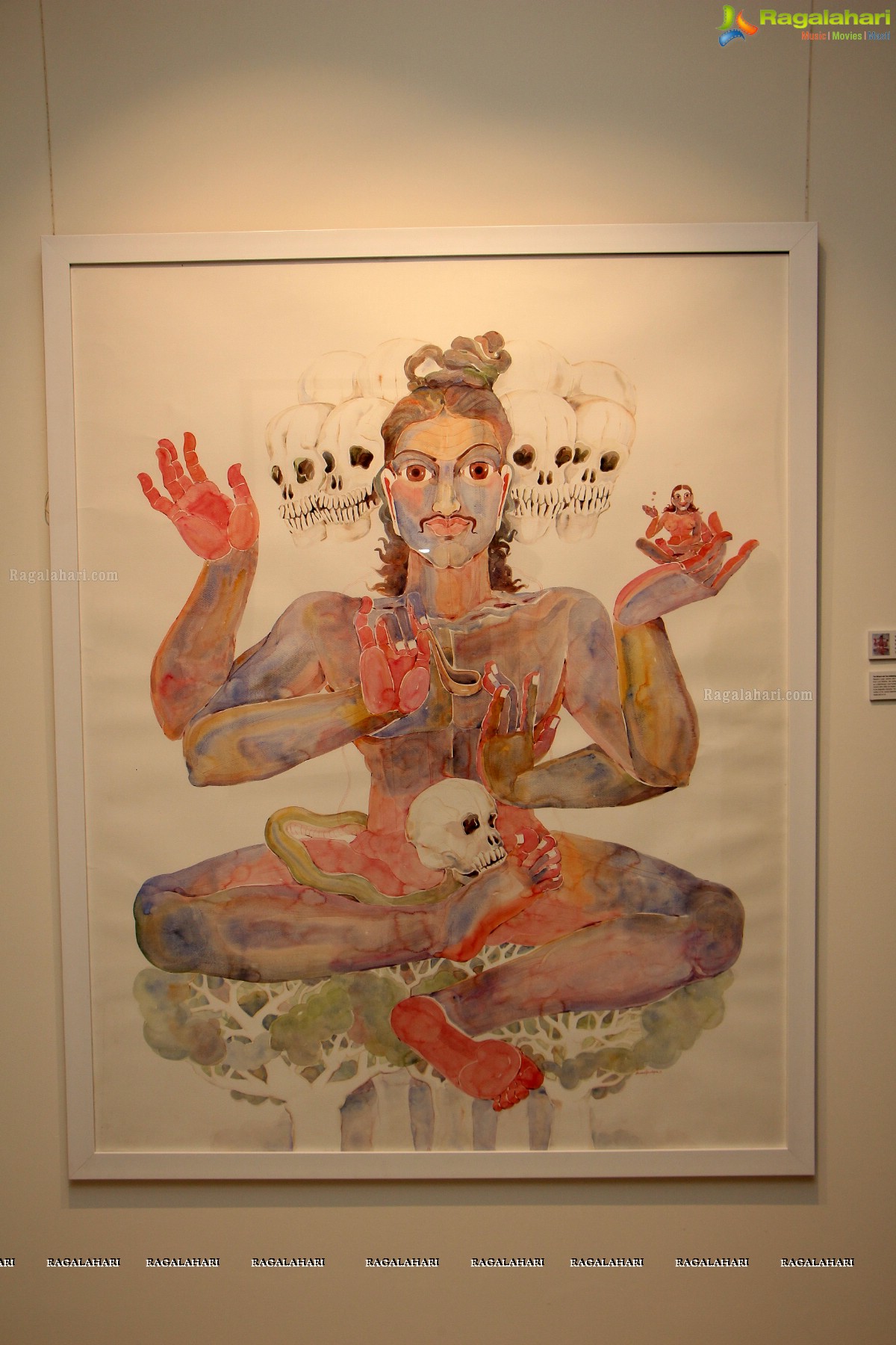 Reinterpreting Ramayana Art Exhibition by Anand Gadapa at The Club, Botanika, Gachibowli, Hyderabad