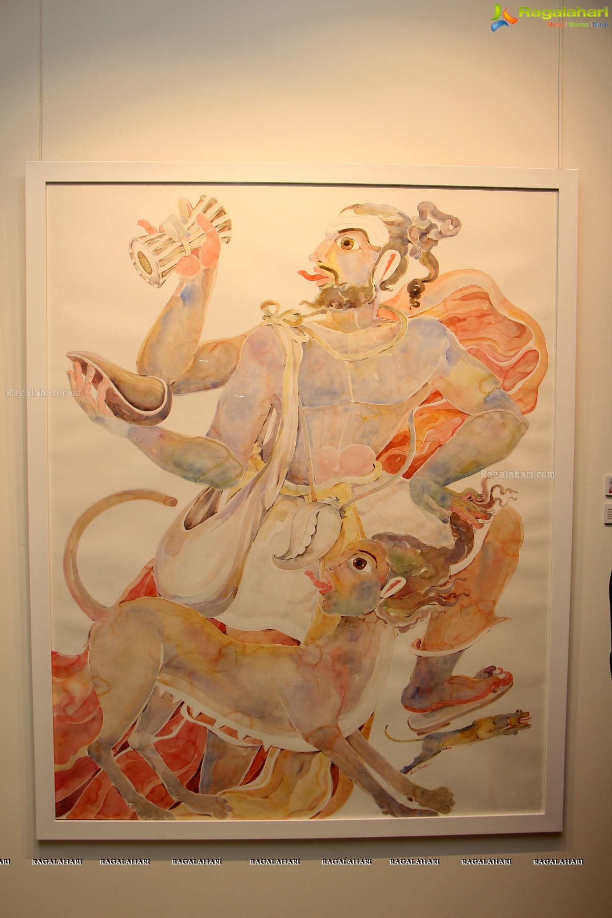 Reinterpreting Ramayana Art Exhibition by Anand Gadapa at The Club, Botanika, Gachibowli, Hyderabad