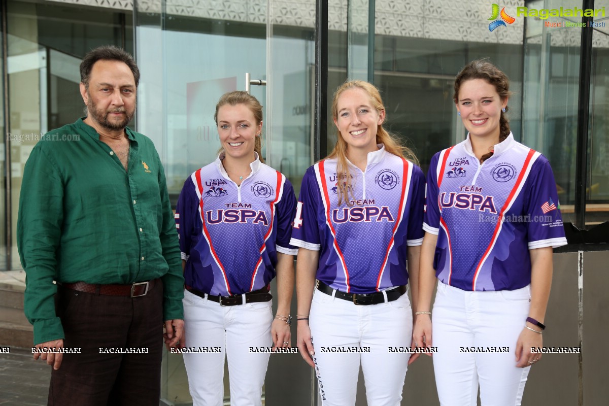 Raunaq Yar Khan's hosts Lunch for The USPA Women's Polo Team at The Park, Hyderabad