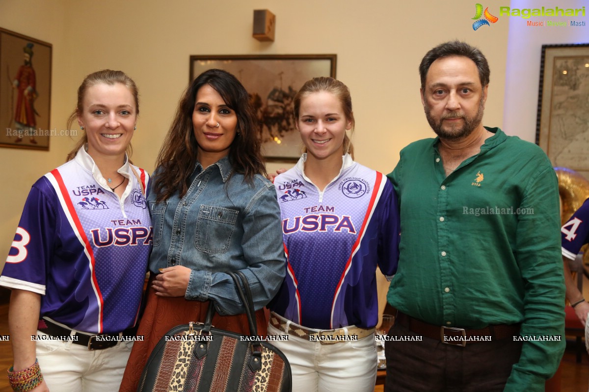 Raunaq Yar Khan's hosts High Tea for The USPA Women's Polo Team at ITC Grand Kakatiya
