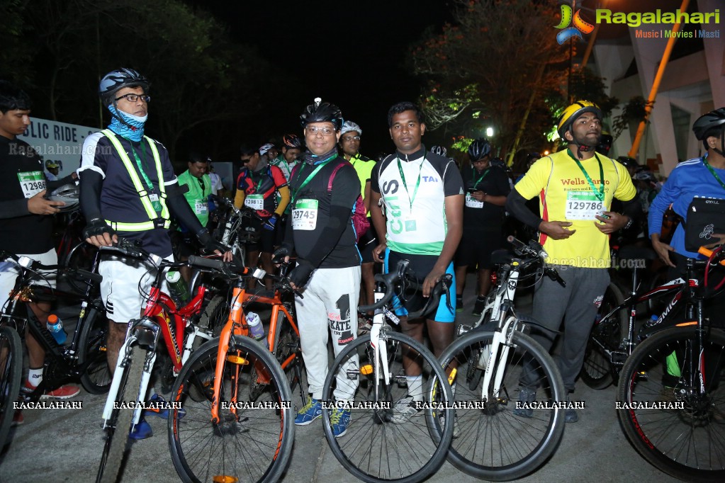 Atlanta Foundation Republic Ride 2017 at Gachibowli Stadium