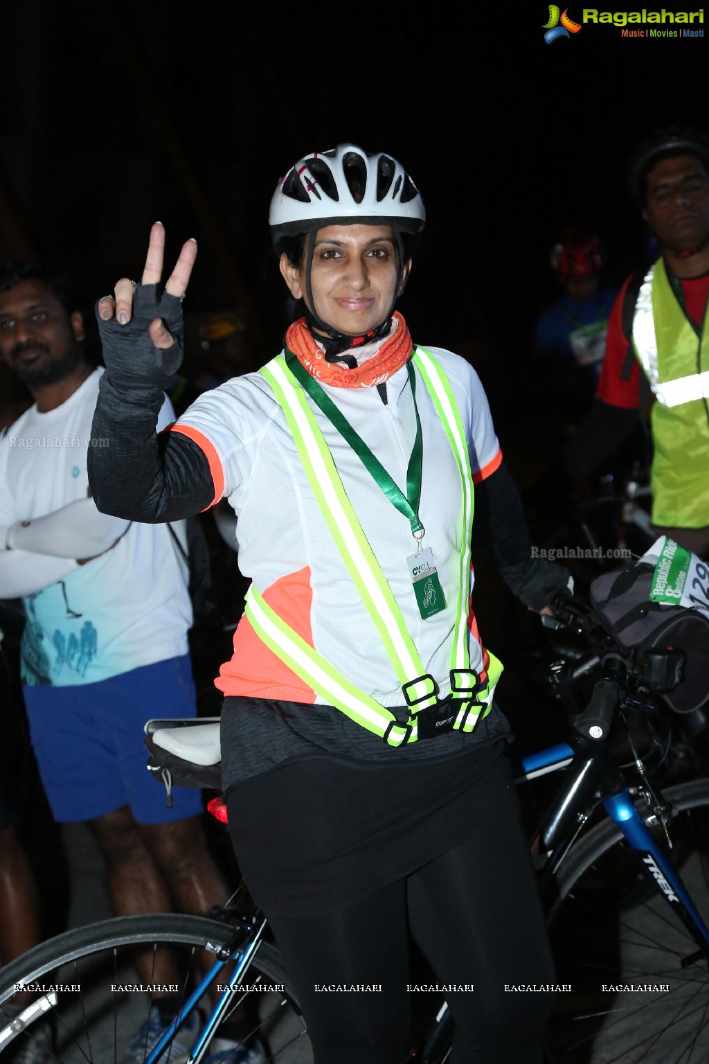 Atlanta Foundation Republic Ride 2017 at Gachibowli Stadium