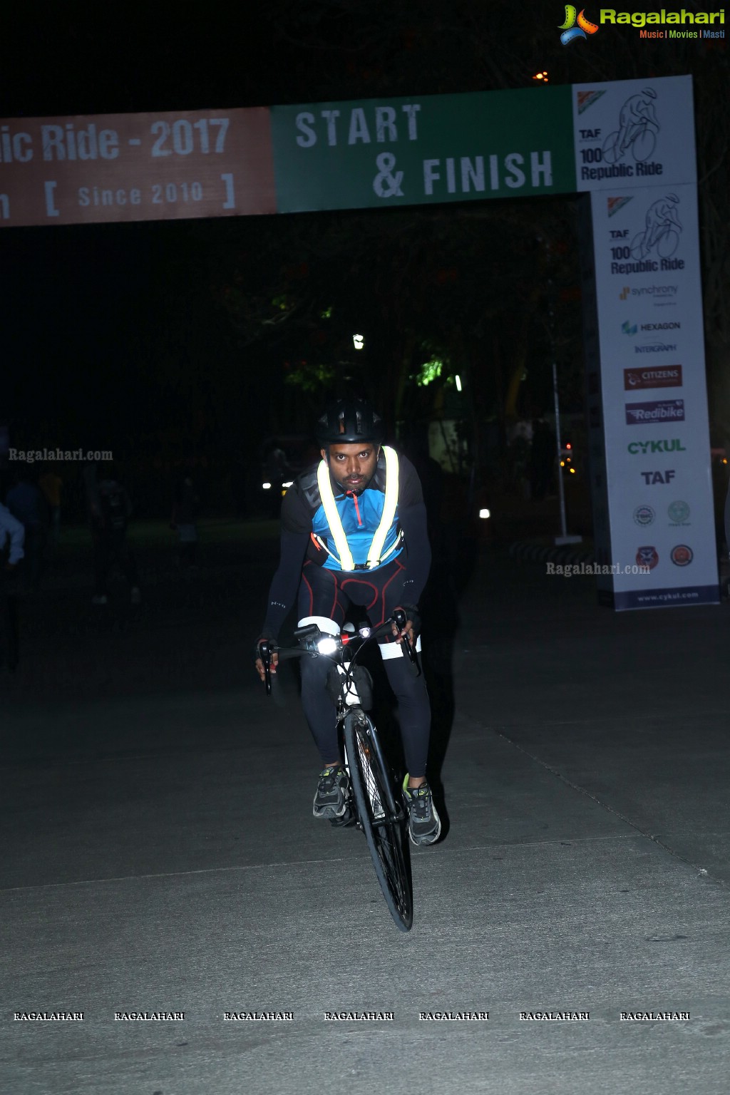 Atlanta Foundation Republic Ride 2017 at Gachibowli Stadium