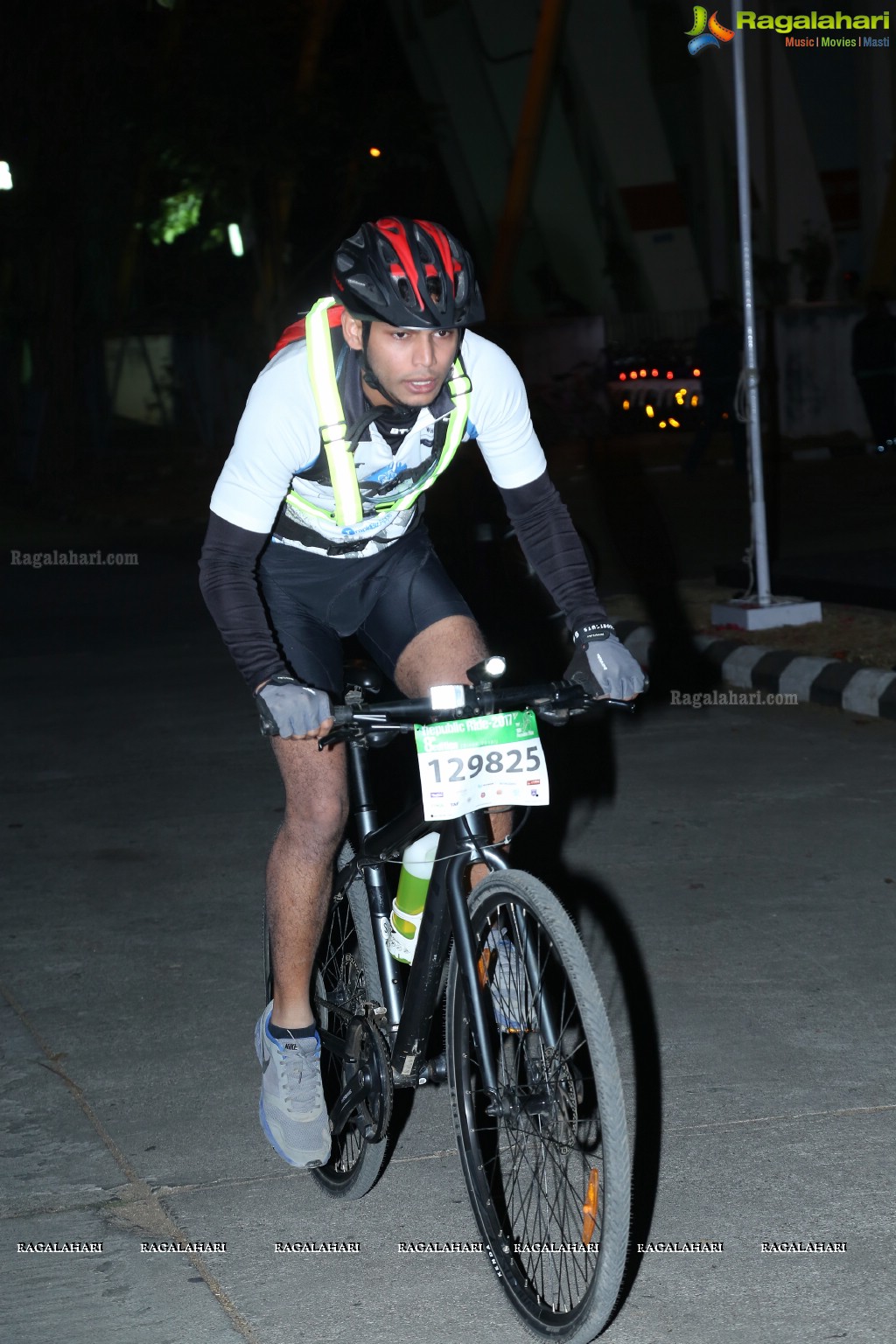 Atlanta Foundation Republic Ride 2017 at Gachibowli Stadium