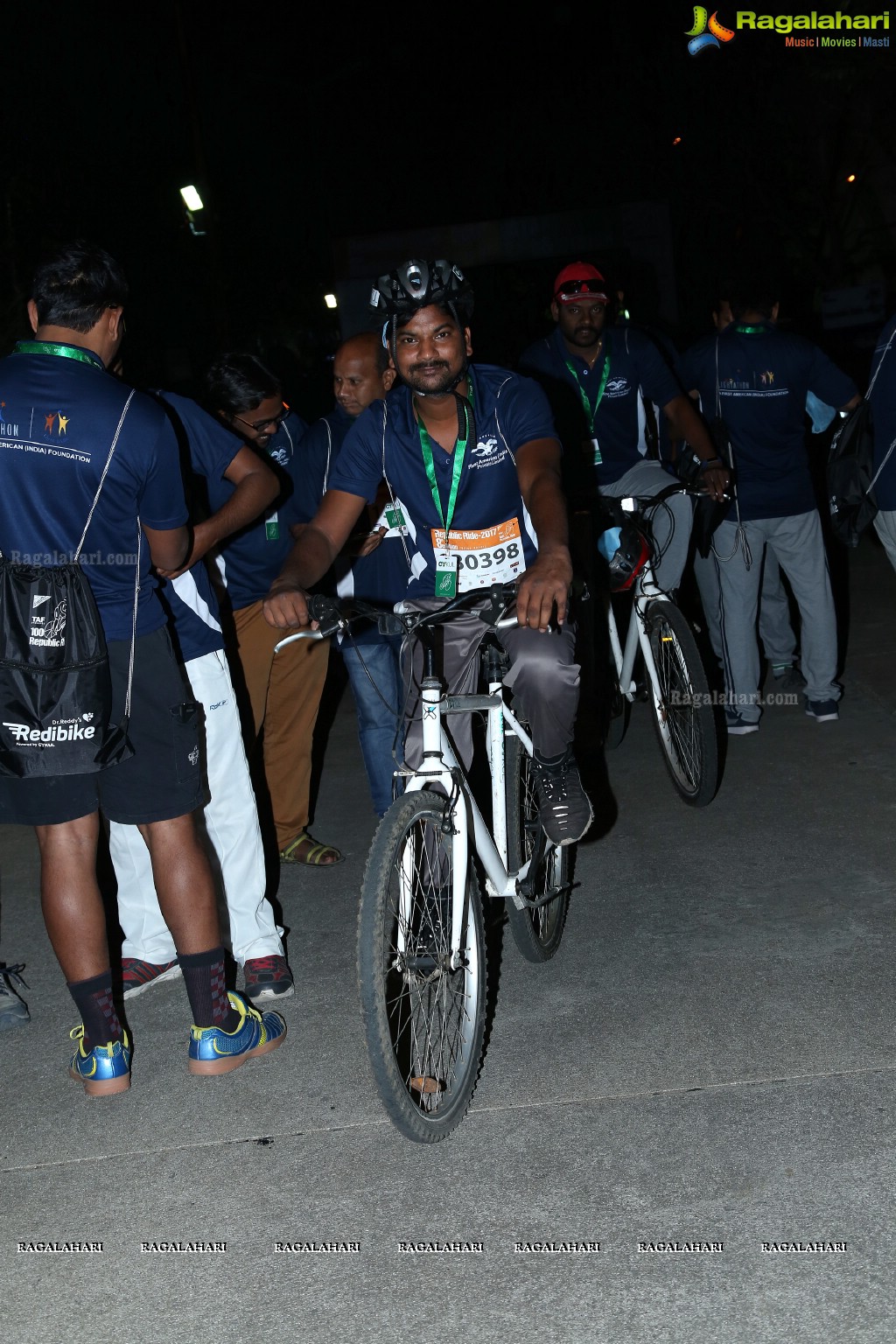 Atlanta Foundation Republic Ride 2017 at Gachibowli Stadium